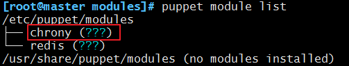 查看puppet模块列表 查看puppet模块列表